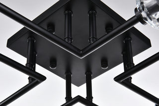 Eren 31 inch Flush Mount in Black