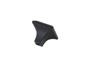 Wilow 1" Matte Black Square Knob Multipack (Set of 10)