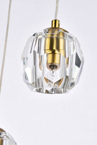 Eren 3 lights Gold pendant