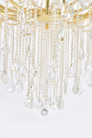 Maria Theresa 84 light Gold Chandelier Clear Royal Cut Crystal