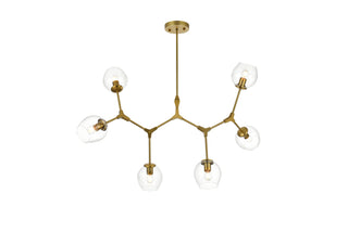 Cavoli 49 inch Chandelier in Brass