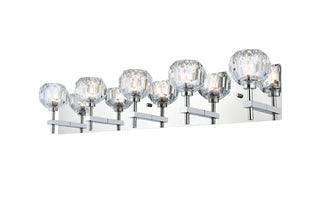 Graham 5 Light Wall Sconce in Chrome