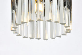 Sydney 3 light Matte Black Flush Mount Clear Royal Cut Crystal