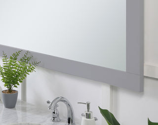 Aqua rectangle vanity mirror 72 inch in Grey