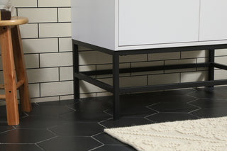 30 inch Single bathroom vanity in white