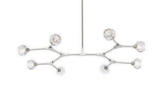 Zayne 8 Light Pendant in Chrome