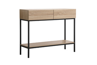 42 inch console table in mango wood