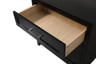 30 Inch Wide Bathroom Storage Freestanding Cabinet In Black