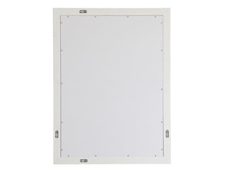 Aqua rectangle vanity mirror 27 inch in White