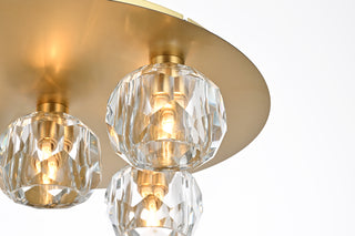 Graham 5 Light Ceiling Lamp in Gold