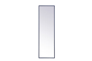 Metal frame rectangle mirror 18x 60 inch in Blue