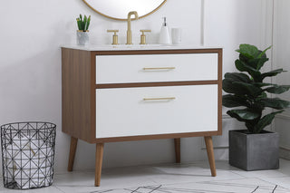 36 inch bathroom vanity in White