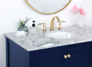 42 inch Single bathroom vanity in Blue