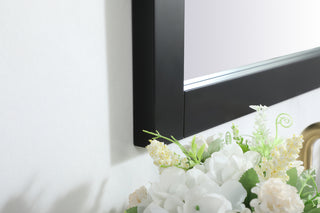 Cole vanity mirror 22 x 32 inch in black