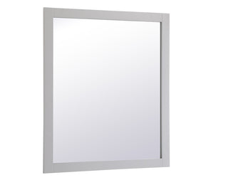 Aqua rectangle vanity mirror 42 inch in Grey