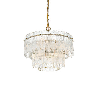 Emilia 15 inch Pendant Light in Satin Gold