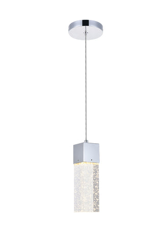 Novastella 1 light Chrome LED Pendant