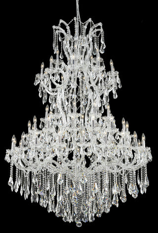 Maria Theresa 61 light Chrome Chandelier Clear Royal Cut Crystal