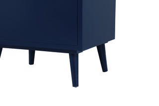 24 inch bathroom vanity in Blue