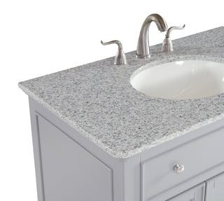 36 In. Single Bathroom Vanity Set In Light Grey