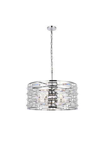 Kennedy 24 inch pendant in chrome