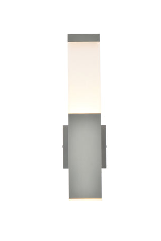 Raine Integrated LED wall sconce  in silver