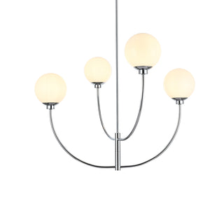 Nyomi 36 inch chandelier in Chrome