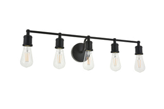 Serif 5 light black Wall Sconce