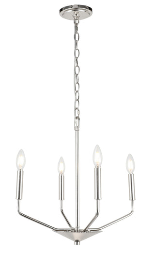 Enzo 4 light Chrome pendant