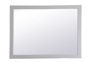 Aqua rectangle vanity mirror 48 inch in Grey