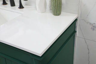 48 inch Single bathroom vanity in green