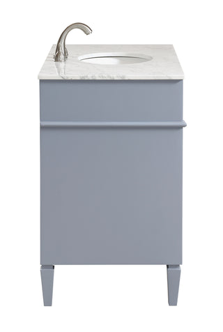 40 In. Single Bathroom Vanity Set In Grey