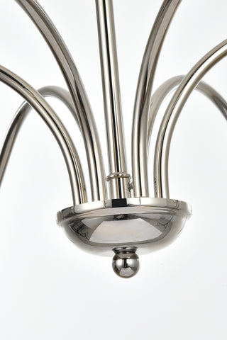 Rohan 60 inch chandelier in Polished Nickel