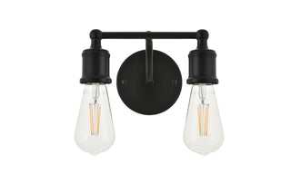 Serif 2 light black Wall Sconce