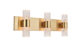 Vega 6 light Gold LED Wall Sconce