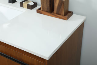 48 inch Single bathroom vanity in teak