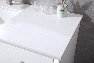 54 Inch SIngle Bathroom Vanity In White