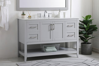 48 inch Single Bathroom Vanity in Grey