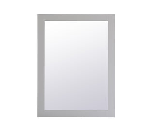 Aqua rectangle vanity mirror 27 inch in Grey