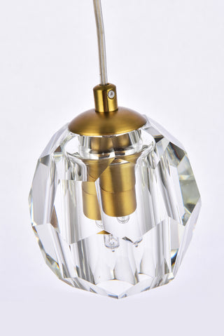 Eren 1 light Gold pendant