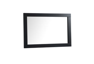 Aqua vanity mirror 24x36 inch in black