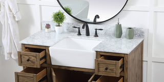 48 inch backsplash in carrara white