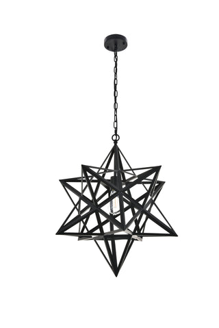 Nocturne 1 light black Pendant