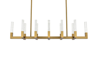 Noemi 54 inch Adjustable LED Pendant in Satin Gold