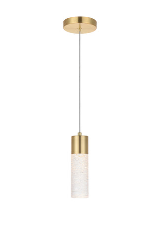 Constellation 1 light Gold LED Pendant