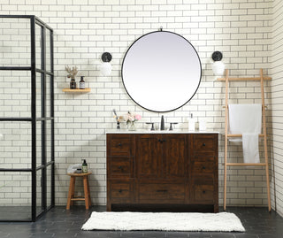 48 inch Single bathroom vanity in expresso