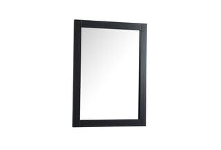 Aqua vanity mirror 27x36 inch in black