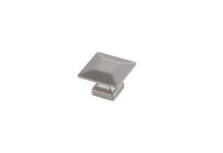 Cecil 1.3" Brushed Nickel Square Knob Multipack (Set of 10)