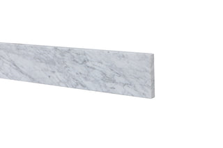 40 inch backsplash in carrara white