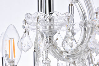 Maria Theresa 49 light Chrome Chandelier Clear Royal Cut Crystal